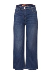 WIDE - Straight leg jeans - blau