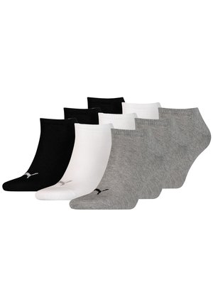 9 PACK - Trainer socks - grey white black