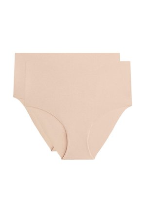 2 PACK INVISIBLE BLEND CLASSIC MID-RISE - Slip - salmon