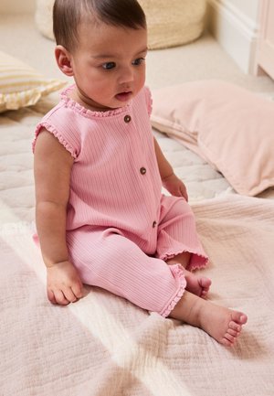 Next, REGULAR FIT - 3 PACK  - Tuta jumpsuit - pink tonal button through wide leg