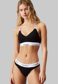 Calvin Klein Underwear - THONG ICON - String - black Thumbnail-Bild 1