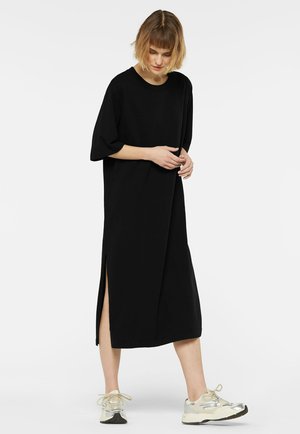 SENSES.THE LABEL, MIT SEITENSCHLITZEN - Jersey dress - black
