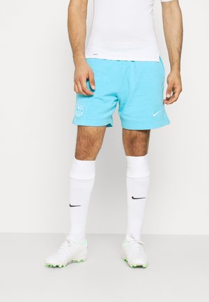 FC BARCELONA SHORT - Equipación de clubes - lagoon pulse/white