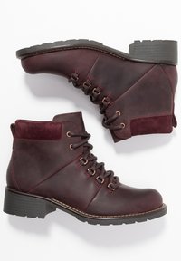 Clarks Botines con cordones - red