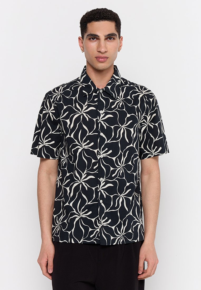 7 For All Mankind Overhemd donkerblauw