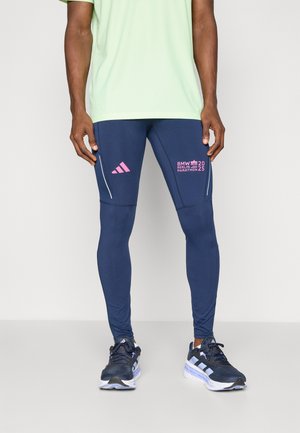adidas Performance BER25 LONG  - Collants de running - collegiate navy
