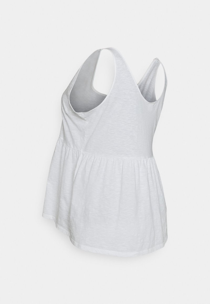 Damen T-Shirts | Mamalicious Curve MLEVIA Top snow white/weiß - HP99350 Damen T-Shirts | Mamalicious Curve MLEVIA Top snow white/weiß - HP99350