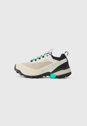 RIBELLE CROSS 2 GTX - Hiking shoes - fog/aqua green