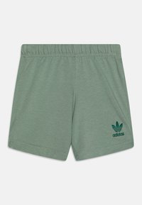 adidas Originals TEE UNISEX SET - Šortai - silver green