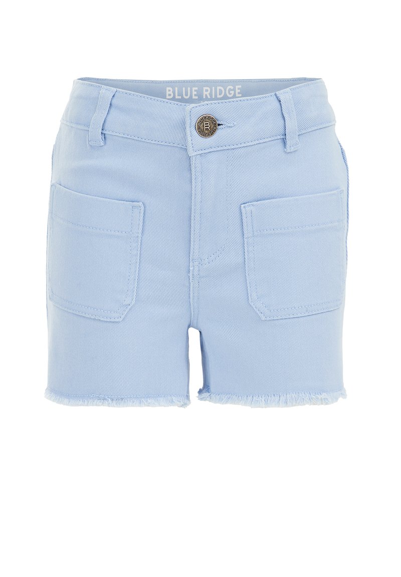 WE Fashion Jeansshort lichtblauw gemêleerd WE Fashion Jeansshort lichtblauw gemêleerd