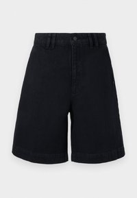 THE TROUSER  - Pantaloni scurți din denim - black