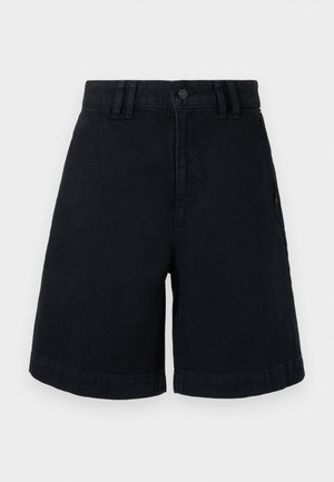 FRAME THE TROUSER  - Short en jean - black