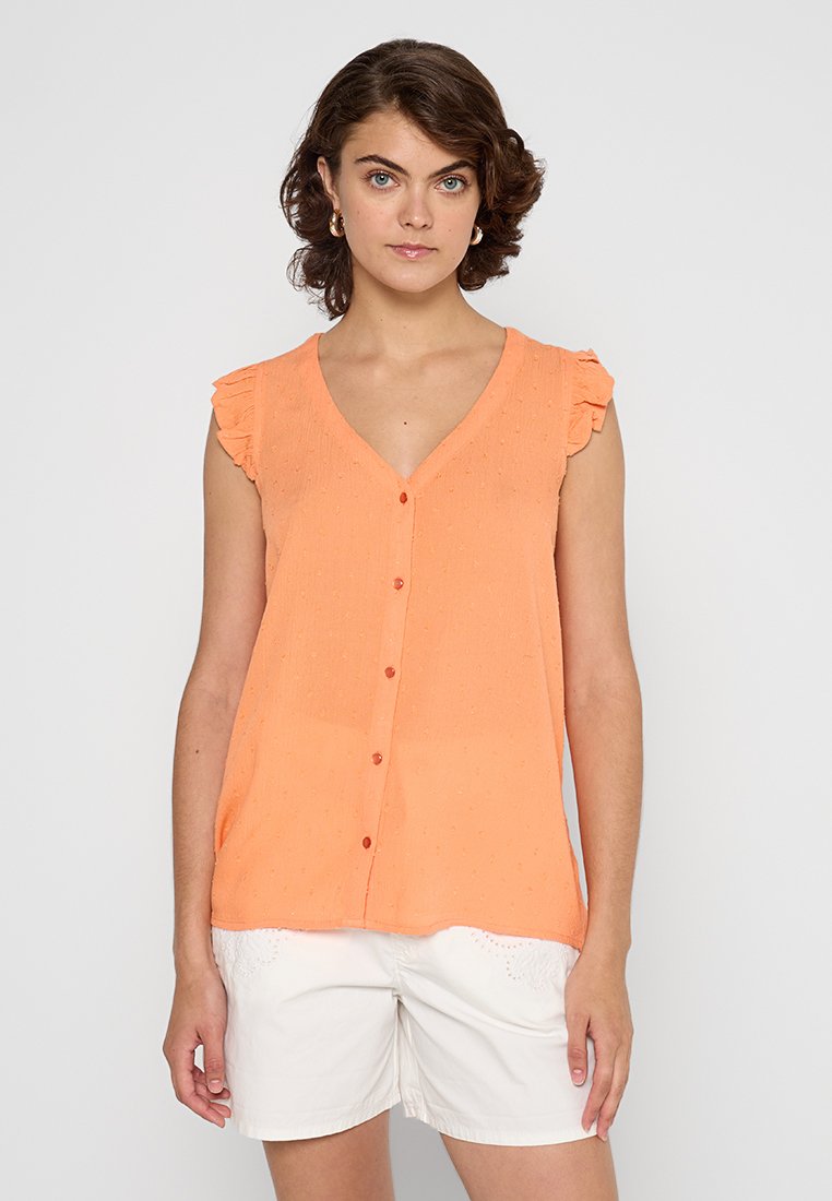 Kaffe Blouse oranje Kaffe Blouse oranje