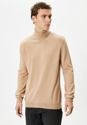 TURTLENECK. - Jersey de punto - beige