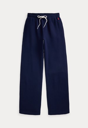 Polo Ralph Lauren DRAWSTRING FLEECE WIDE-LEG SWEATPANT - Tracksuit bottoms - cruise navy