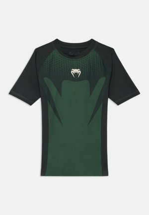 ATTACK RASHGUARDS UNISEX - Αθλητικό μπλουζάκι - forest green/off-white