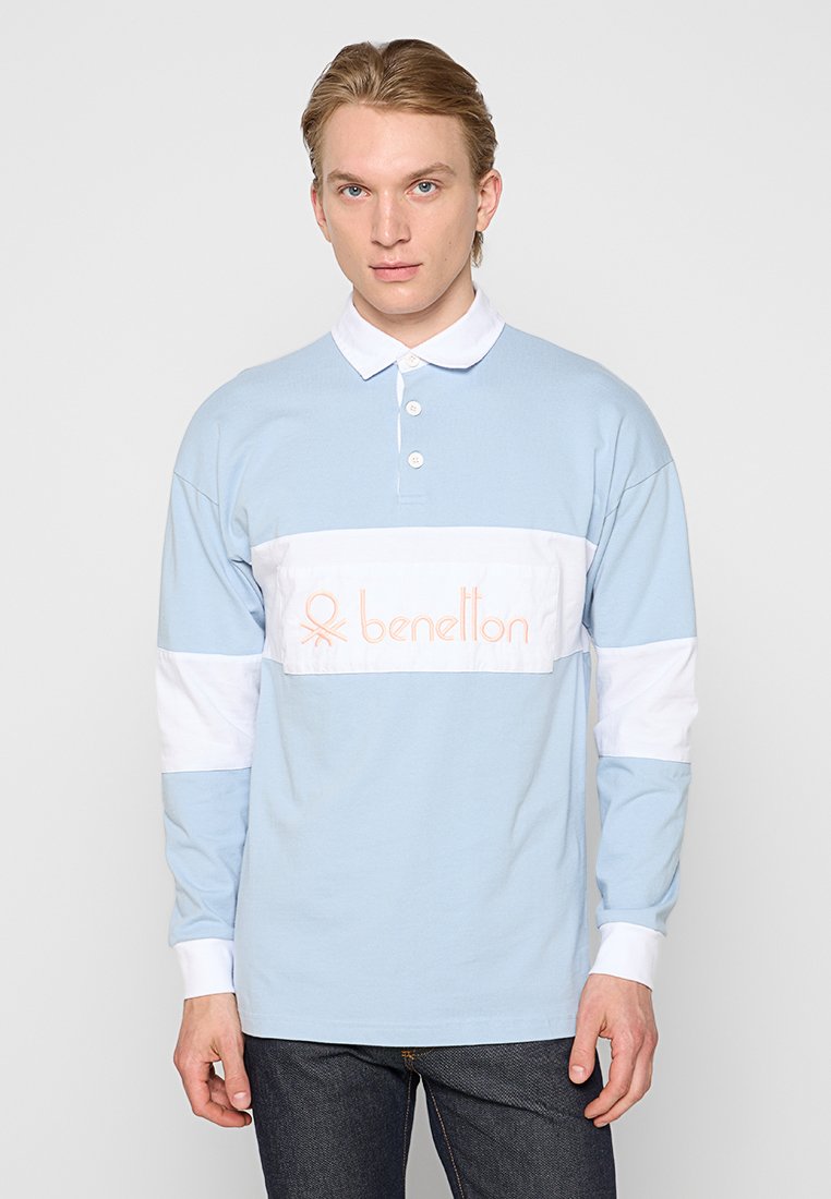 United Colors of Benetton Polo bleu clair