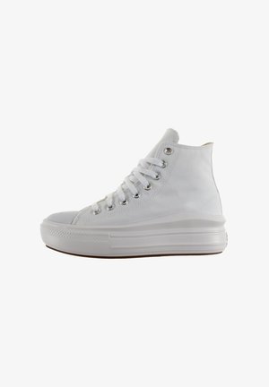 Converse, CHUCK TAYLOR ALL STAR MOVE PLATFORM - Vysoké tenisky - white/natural ivory/black