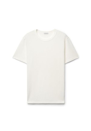 Calliope, T-SHIRT TINTA UNITA - T-shirt basique - bianco lana