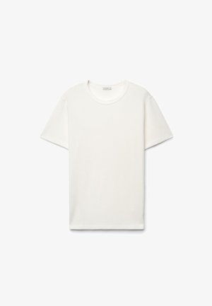 Calliope, T-SHIRT TINTA UNITA - T-shirt basique - bianco lana