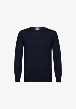 PROFUOMO THE MERINO CREW-NECK - Maglione - navy