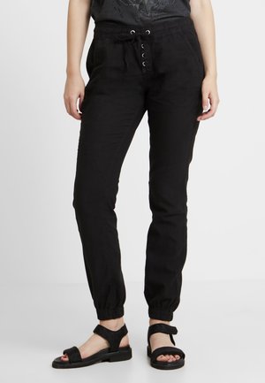 QS Stoffhose - black