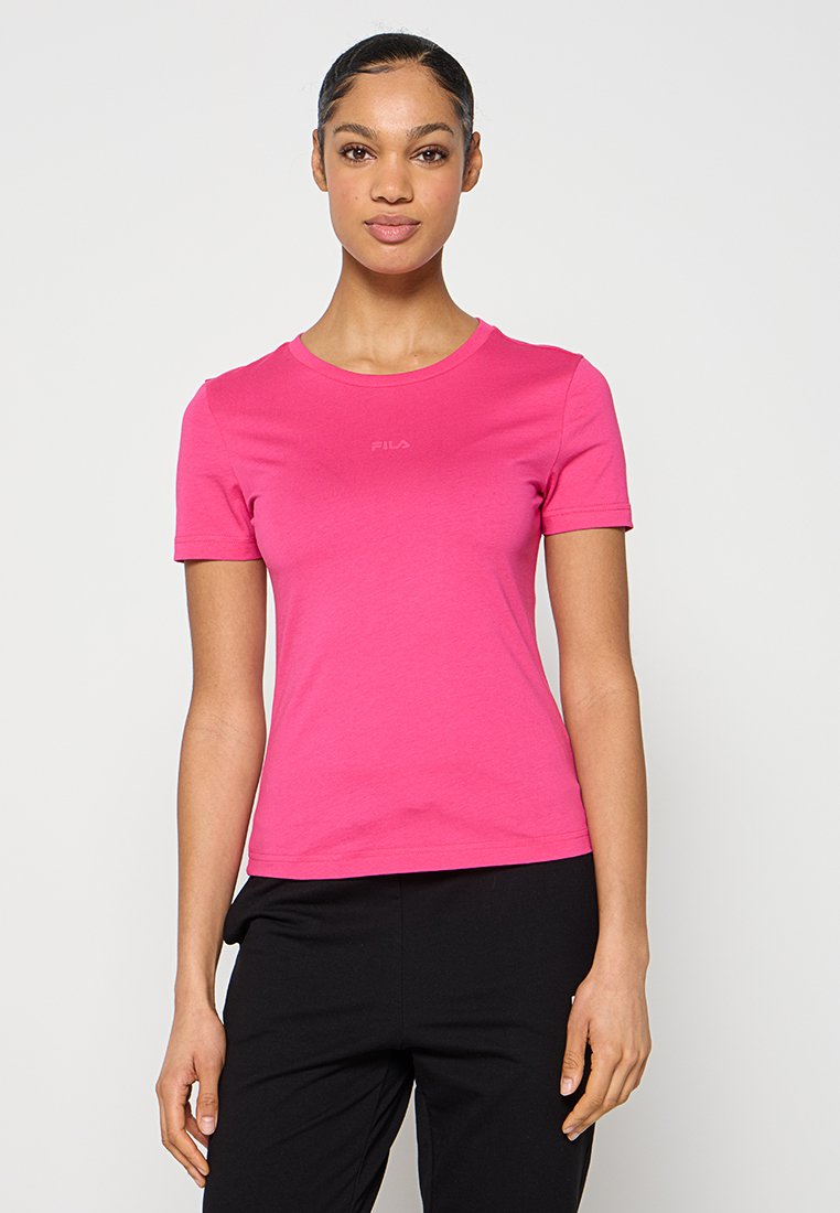 Fila T-shirt basic donkerroze