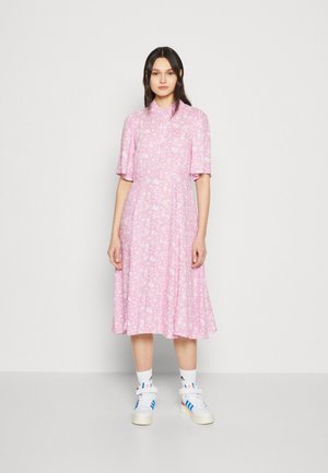 STELLI 2/4 MIDI SHIRT DRESS - Robe chemise - pink