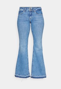 ONLTIGER SUPER FLARED  - Bootcut-farkut - medium blue denim