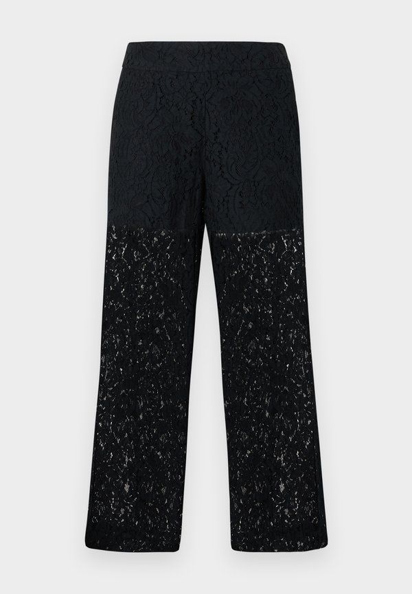 HIGH WAIST STRAIGHT LEG CROPPED TROUSER W/WAISTBAND - Trousers3