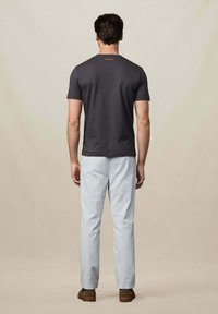 Hackett London Osnovna majica kratkih rukava - dark grey marl