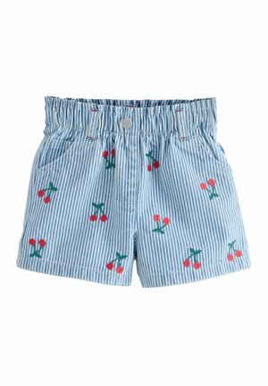 Next REGULAR FIT-CHERRY - Shorts di jeans - stripe
