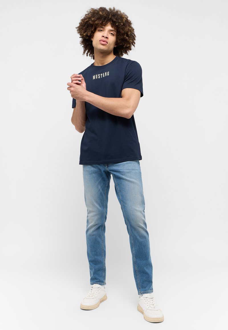 mustang Slim fit jeans blauw