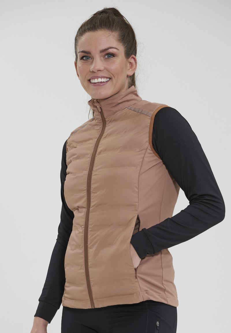 Endurance FUNKTIONS REITTA W HYBRID  - Väst - 5133 beaver fur