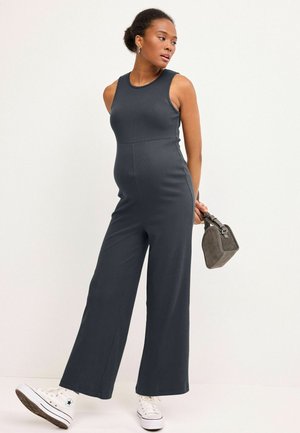 WIDE LEG-REGULAR FIT - Overall / Jumpsuit - charcoal grey