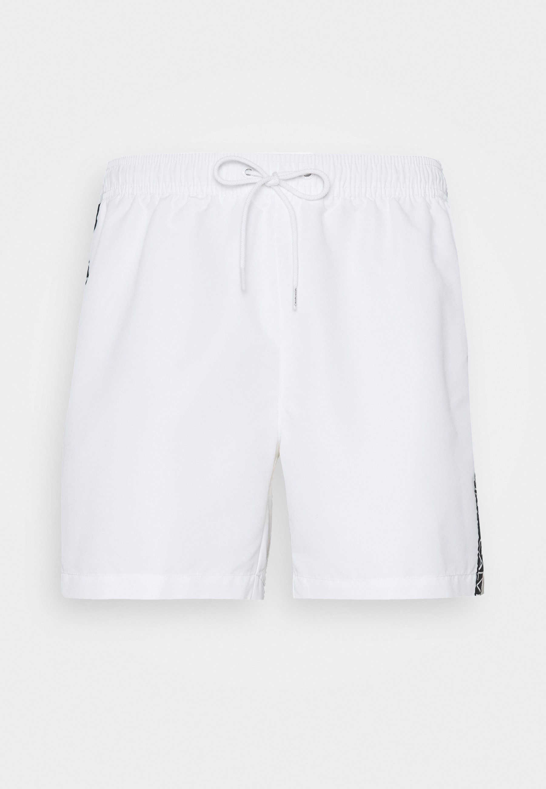 white drawstring shorts