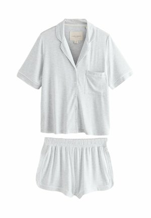 REGULAR FIT -  SET BUTTON THROUGH - Pidžaamakomplekt - grey