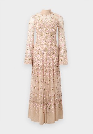 Needle & Thread SYLVIA ROSE LONG SLEEVE ANKLE GOWN - Gallakjole - oyster/multi-coloured