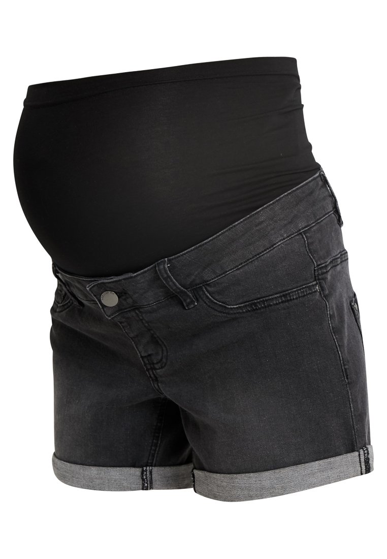 Forever Fit Jeansshort zwart denim/blackdenim