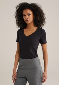 T-shirt - bas - black