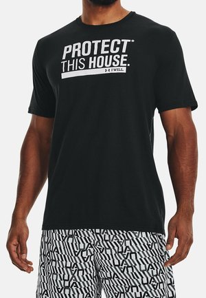 T-shirt print - black