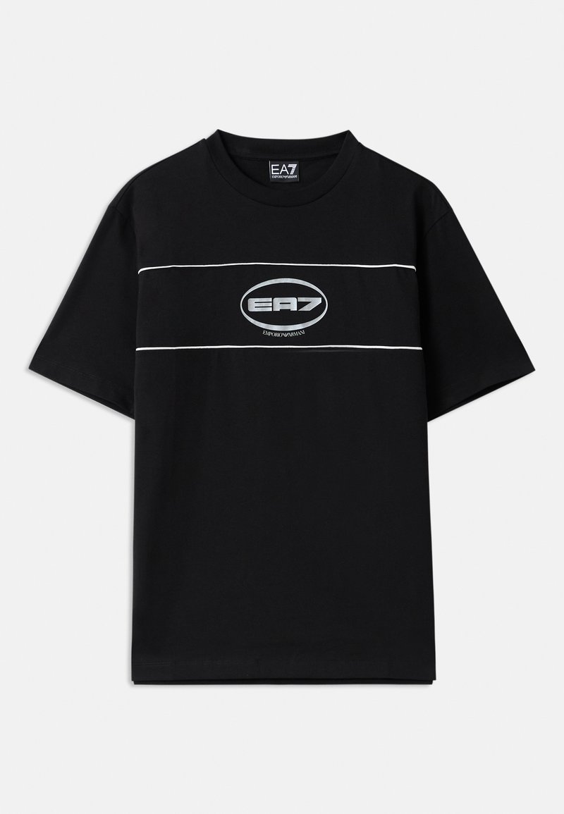 EA7 Emporio Armani T-shirt print zwart
