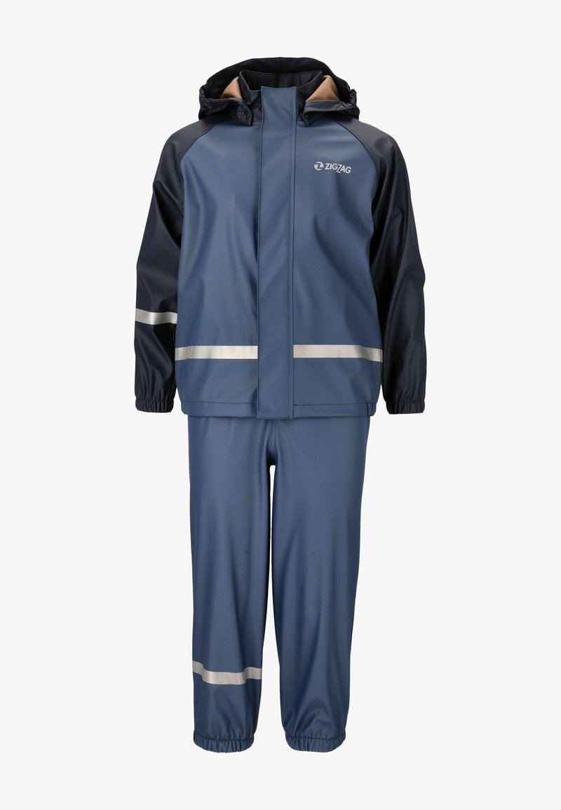 ZIGZAG SET - Regnbyxor - dark denim