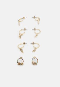 PCBNIE EARRRINGS 4 PACK - Brincos - gold-coloured