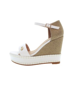 AYLIN - Sandali con zeppa - whi-bei01