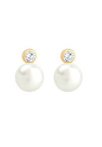 Elli BASIC CHIC - Ohrringe - gold-coloured