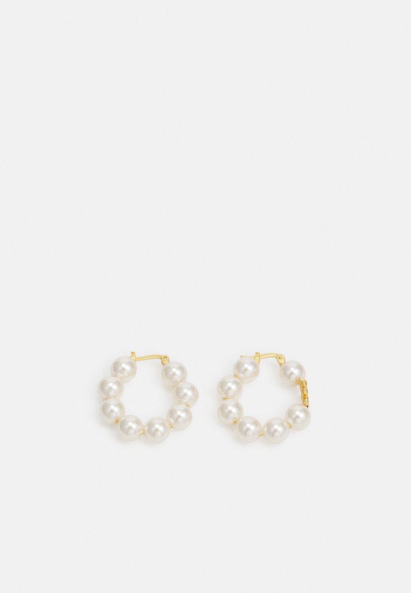 Tory Burch - KIRA HOOP  - Ohrringe - ivory, Vergrößern