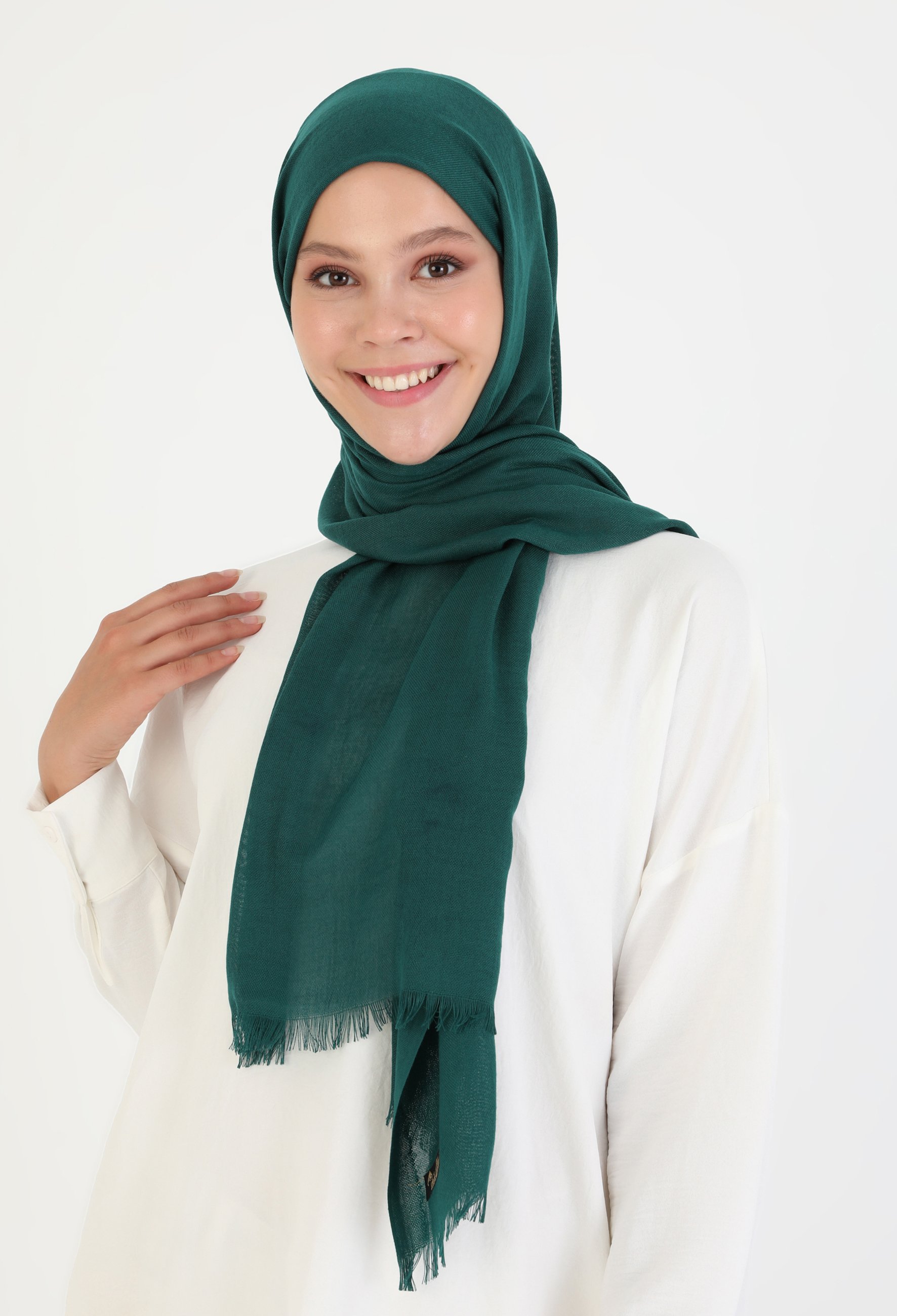 Modanisa PASHMINA - Bufanda - green/verde Zalando.es