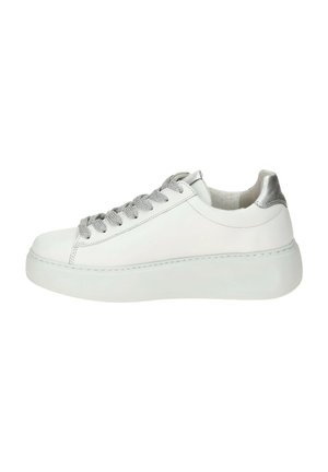 Trainers - weiss silber