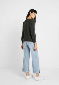 ONLY ONLJADE BUTTON - Vesta - dark grey melange